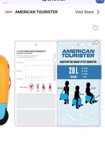 American Tourister Kids Luggage