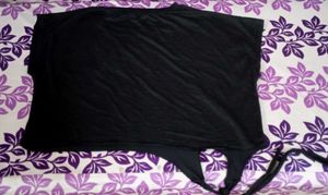 Adywg Black BeautifulDesign ⭐ CropTop Half Arm Y2K