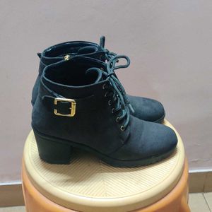Suede Derby Boots UK 7/EU 40