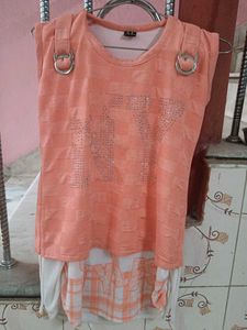 Peach &#34;NY Styles&#34; Sleeveless Top