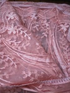 Net Embroidery  Dupatta