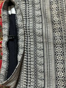 Patterned Mini Skirt
