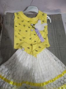 Girls Top Skirt