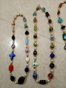 Multicolour Crystal Mala Unisex