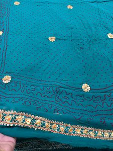 Pure Chiffon Small Badhej Gota Work Dupatta