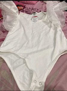 New Butterfly Sleeve Bodysuit