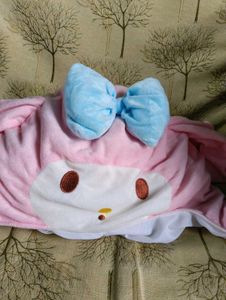 Sanrio My Melody Kawaii Head Plushie Hat/Cap