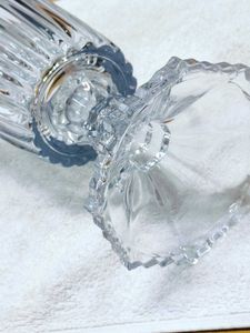 SOGA Japan Elegant Clear Glass Flower Vase