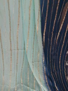 Striped Crepe Zari Saree with blouse