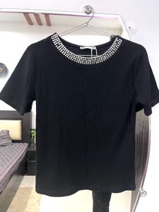 Classy Zara Top - Ribbed