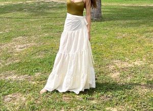 Wrap White Skirt 🤍