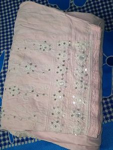 Embroidered Salwar And Dupatta Set