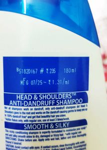 Head Nd Shoulder Shampoo