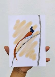 African Flycatcher- Unframed Artwork