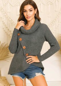 B2G2 🎁 Pinterest Stylish Grey Knit Sweater E