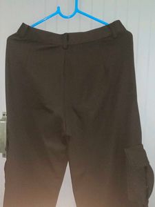 polo t shirt with brown cargo Outfit Set