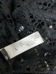 (1100)Black Lace Bralette