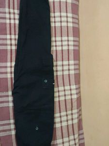 Stylish Black Cargo Pants