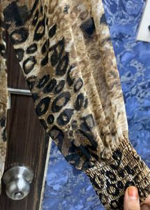 Cheetah Pattern Dress