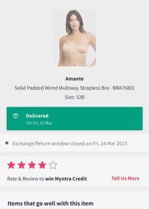 Amante Strapless Bra With Removable Straps