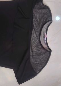 Stylish Black Knee Length Dress
