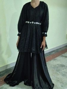 Elegant Black Kurta Set