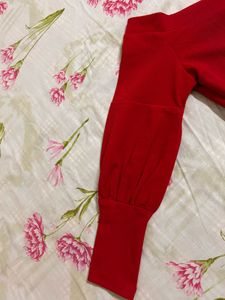 Red Crop Top From Athena
