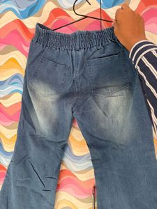 Wide Leg Denim Jeans For Women