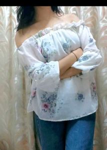 Floral Off-Shoulder Top