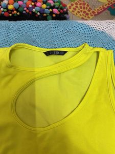 Neon Yellow Tank Top