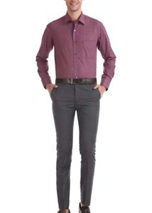Arrow Maroon Patterned Shirt