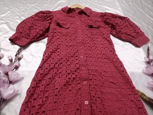 Dark Pink Dress