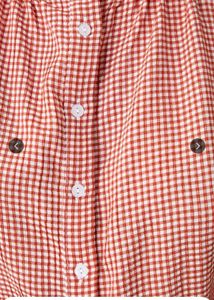 Gingham Red Checked Shirt