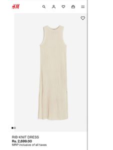 H&amp;M Rib Knit Dress