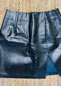 Beautiful Leather Mini Skirt ♥️