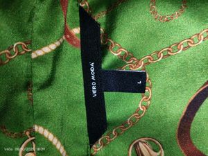 Vero Moda Abstract Print Green Women
