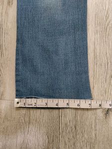 Sc9002 White Bootcut Jeans Waist 36