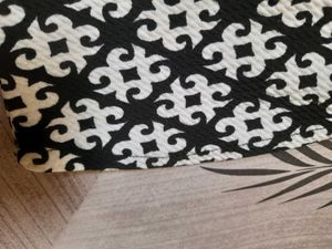 Patterned Mini Skirt