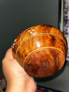 Wooden Bowl With Spoon