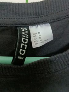 H&amp;M Out Of This World Crop Top Tshirt
