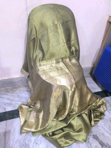Green & Gold Saree