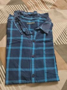 Blue Checkered Shirt