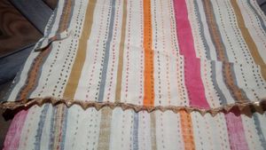 Striped dress material