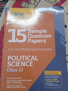 Cbse Political Science Sample Question Papers