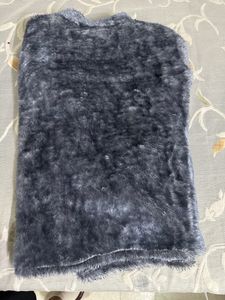 Fur Sweat top Grey Shing Colour