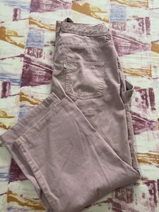 Freakins Lilac Straight Fit Pants