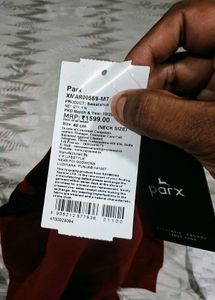 Parx brand new Red sweatshirt. size M