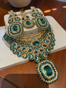 Emerald Green Jewelry Set
