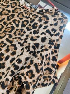 Tiger Print Top