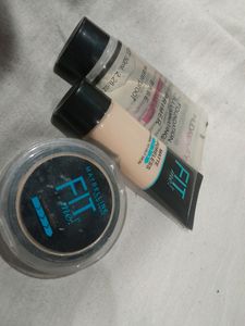 Set Of Primer+ Foundation+ Compact Powder